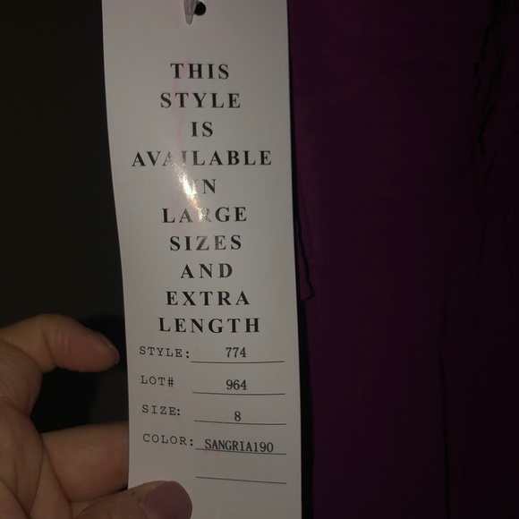 Bill Levkoff Bridesmaid Dress NVR WORN or ALTERED - Picture 5 of 7